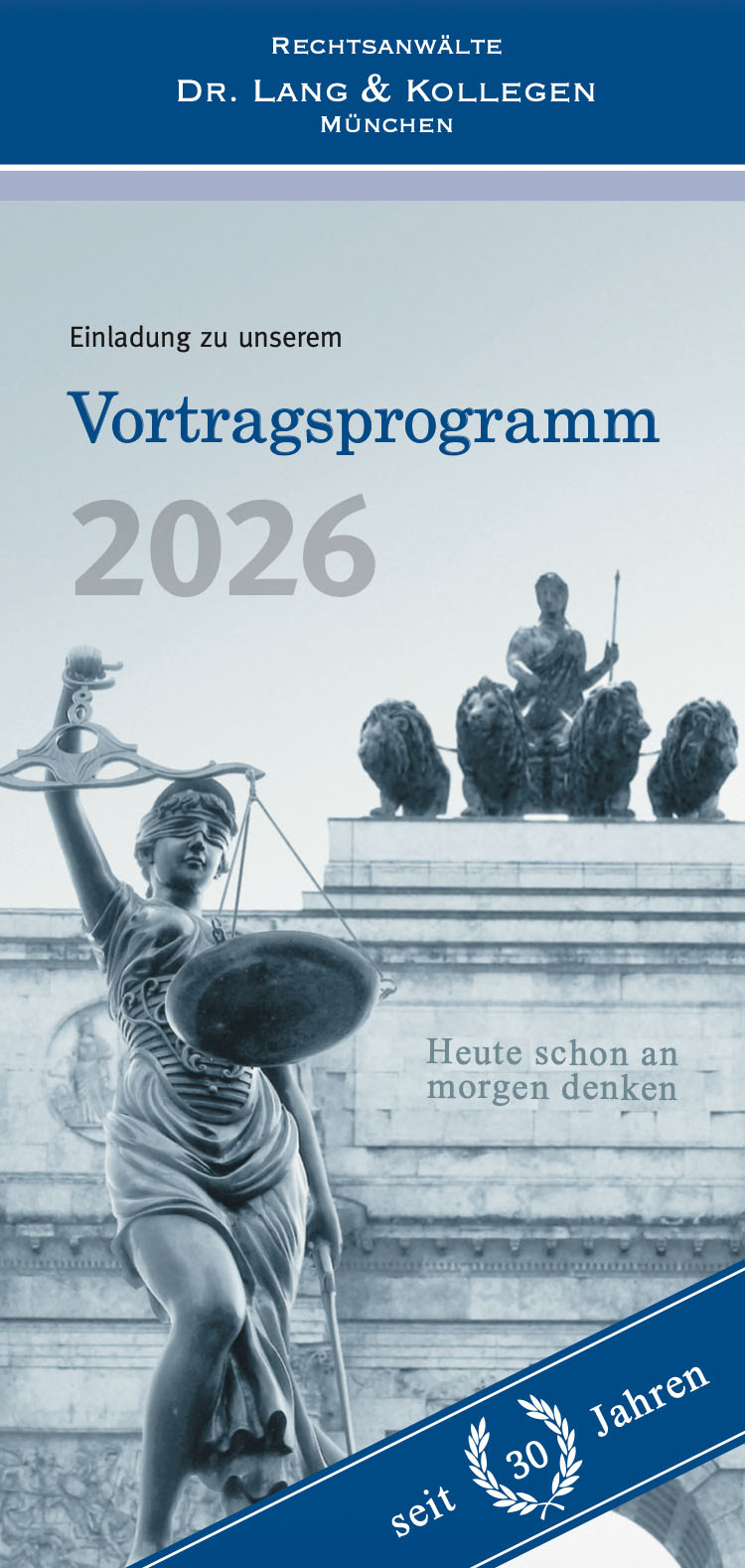 Vortragsprogramm 2026 Vortragsprogramm Dr. Lang und Kollegen